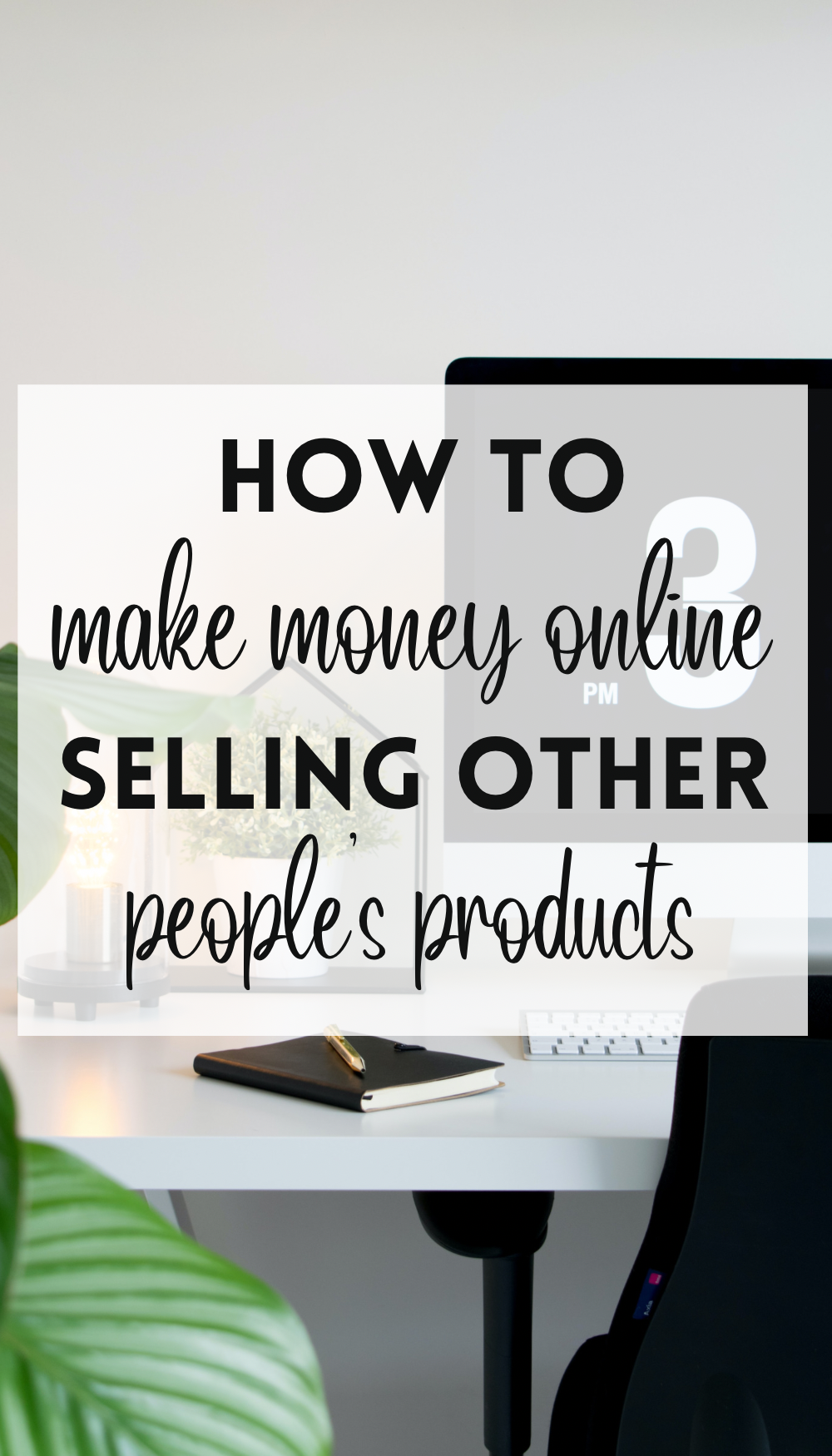 How to make money online selling other people's products